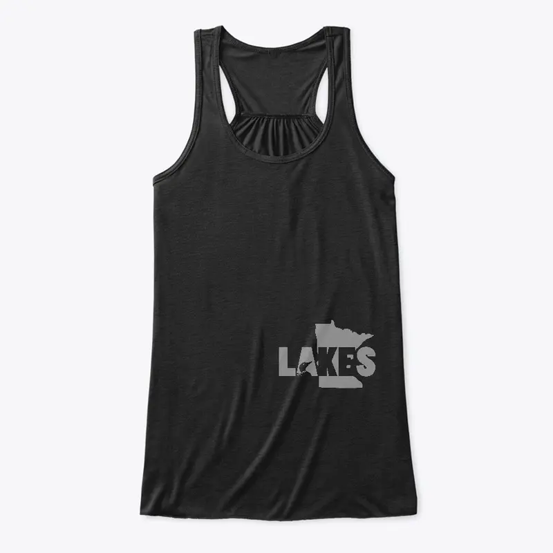 Lakes KE - Off-Center Gray Graphic