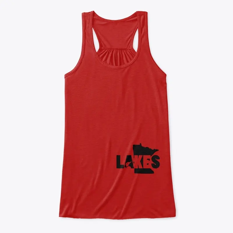 Lakes KE Off-center Black Graphic